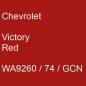 Preview: Chevrolet, Victory Red, WA9260 / 74 / GCN.